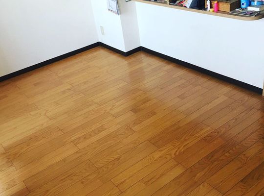 新規フローリング張替え工事