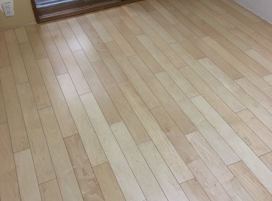 新規フローリング張替え工事